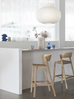 Muuto Bar Stools*Cover bar stool, Oak BeigeBrown