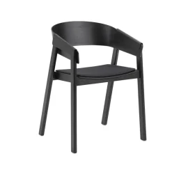 Muuto Chairs*Cover chair upholstered seat, Remix 183- Black
