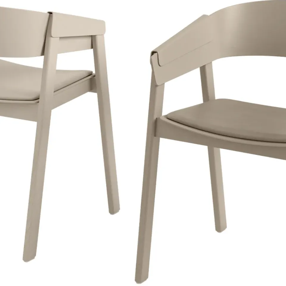 Muuto Chairs*Cover chair upholstered seat, Remix 183- Black