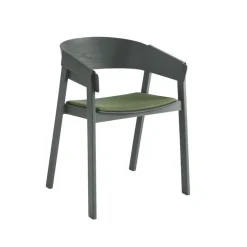 Muuto Chairs*Cover chair upholstered seat, Remix 933- Green