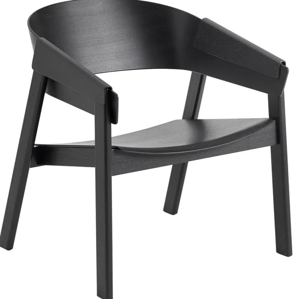 Muuto Armchairs & Footstools*Cover lounge chair, Black