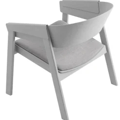 Muuto Armchairs & Footstools*Cover lounge chair remix, Remix 123- Grey