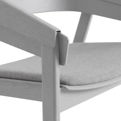 Muuto Armchairs & Footstools*Cover lounge chair remix, Remix 123- Grey