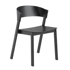 Muuto Chairs*Cover Side Chair, Black