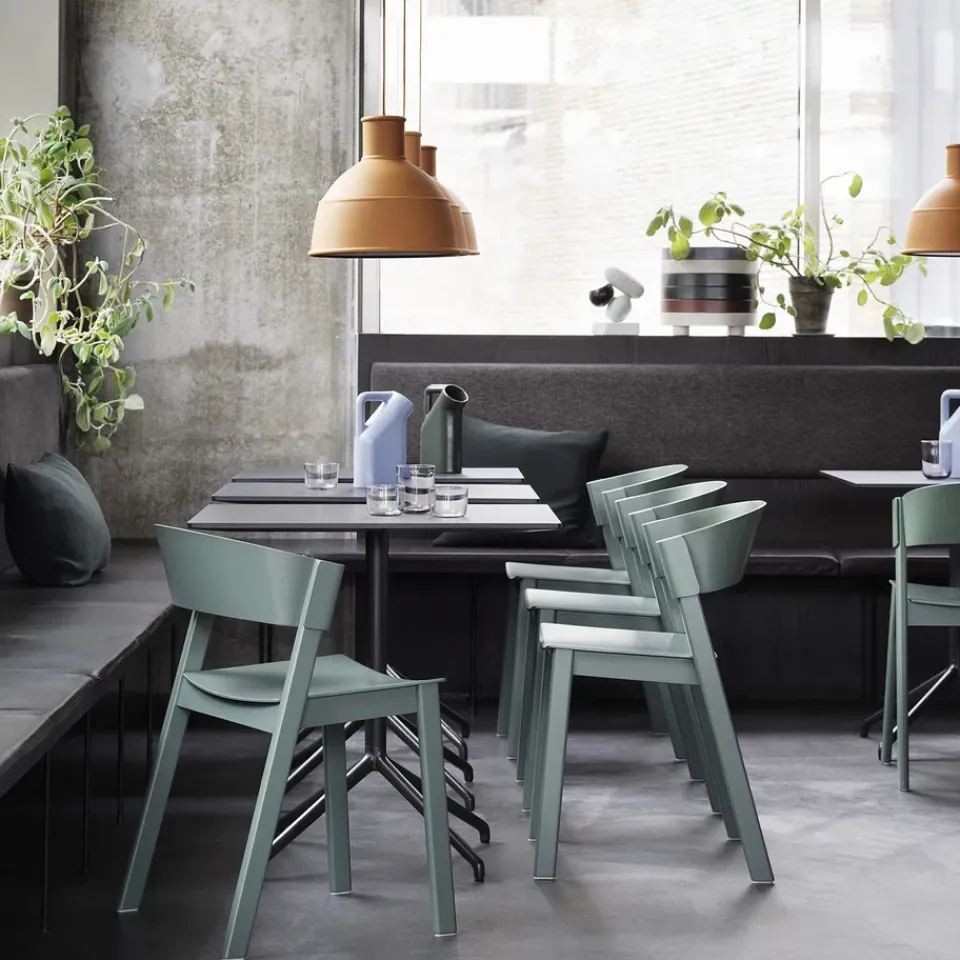 Muuto Chairs*Cover Side Chair, Green