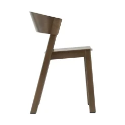 Muuto Chairs*Cover Side Chair, Stained dark Brown