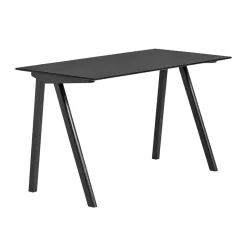 HAY Desks*CPH90 2.0 desk 65x130 cm, linoleum-lacquered oak Black