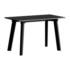 HAY Benches*CPH215 Deux 2.0 bench 75 cm, laminate-lacquered beech Black