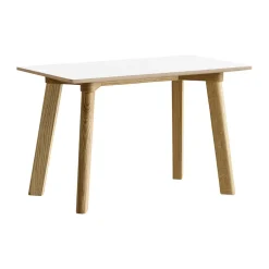 HAY Benches*CPH215 Deux 2.0 bench 75 cm, Pearl -lacquered oak White