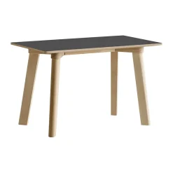 HAY Benches*CPH215 Deux 2.0 bench 75 cm, Stone -untreated beech Grey