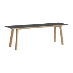 HAY Benches*CPH215 Deux 2.0 bench 140 cm, Stone -untreated beech Grey
