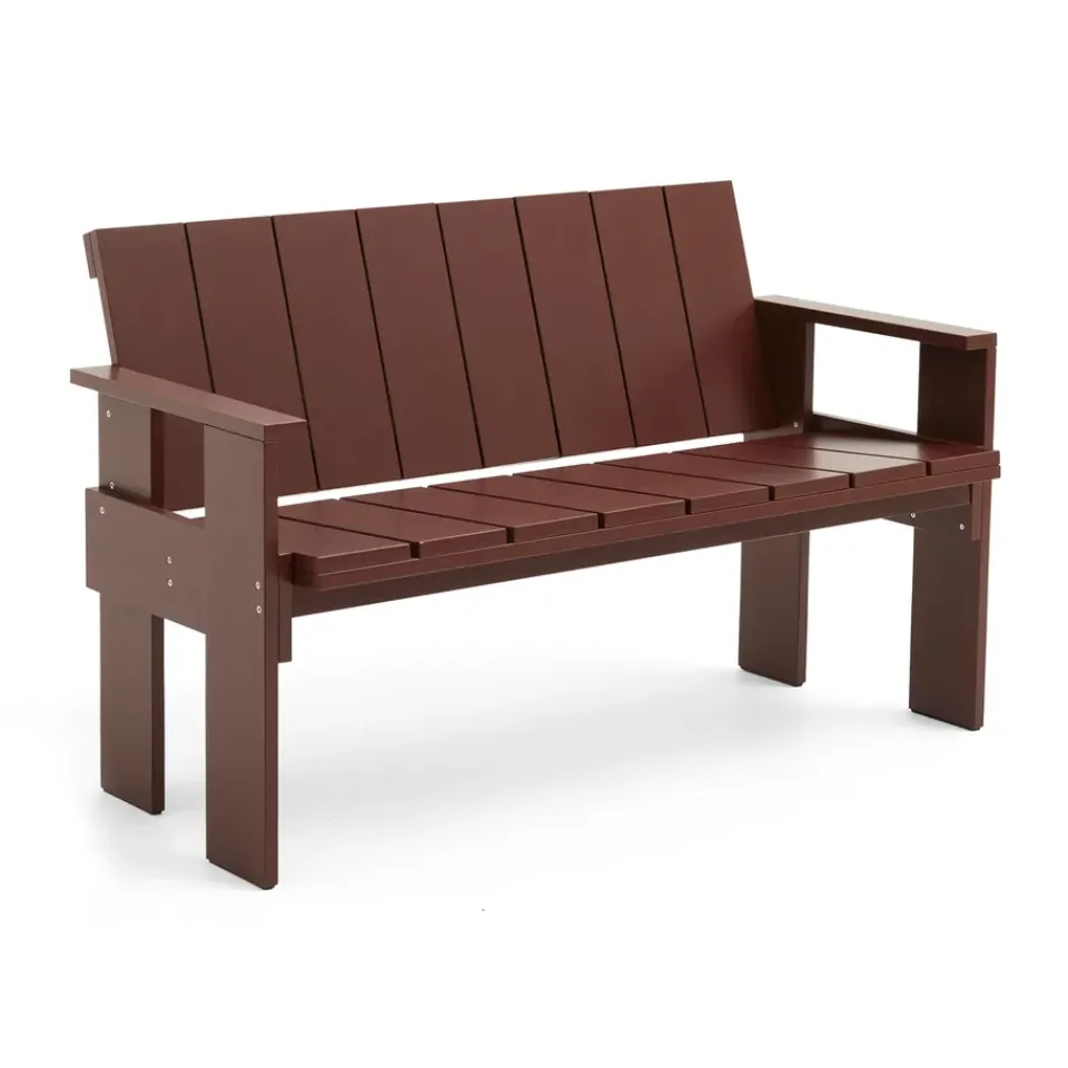 HAY Garden Sofas & Garden Benches*Crate Dining Bench lacque pine, Iron Red