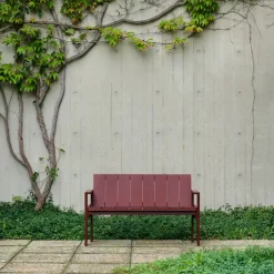 HAY Garden Sofas & Garden Benches*Crate Dining Bench lacque pine, Iron Red