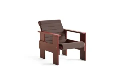 HAY Seating*Crate lounge chair lacque pine, Iron Red
