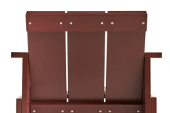 HAY Seating*Crate lounge chair lacque pine, Iron Red