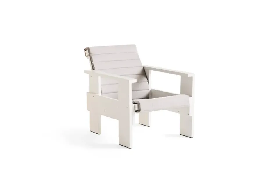 HAY Seating*Crate lounge chair lacquered pine, White