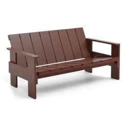 HAY Garden Sofas & Garden Benches|Balcony Furniture*Crate Lounge sofa lacque pine, Iron Red