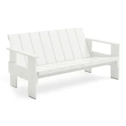 HAY Garden Sofas & Garden Benches|Balcony Furniture*Crate Lounge sofa lacquered pine, White