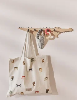 OYOY Clothes Racks, Coat Stands & Hangers*Crocodile coat hanger, Nature Beige