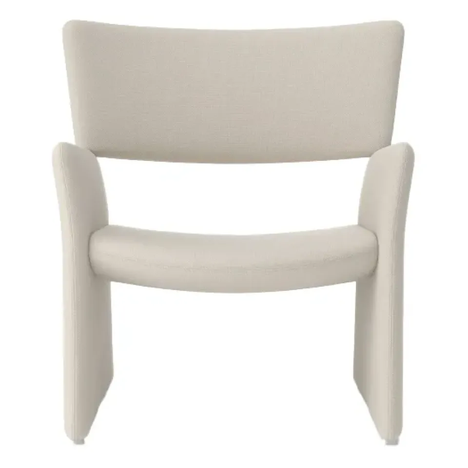 Massproductions Armchairs & Footstools*Crown Easy Chair, Geneva shingle - 2854/120 Beige