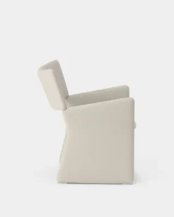 Massproductions Armchairs & Footstools*Crown Easy Chair, Geneva shingle - 2854/120 Beige