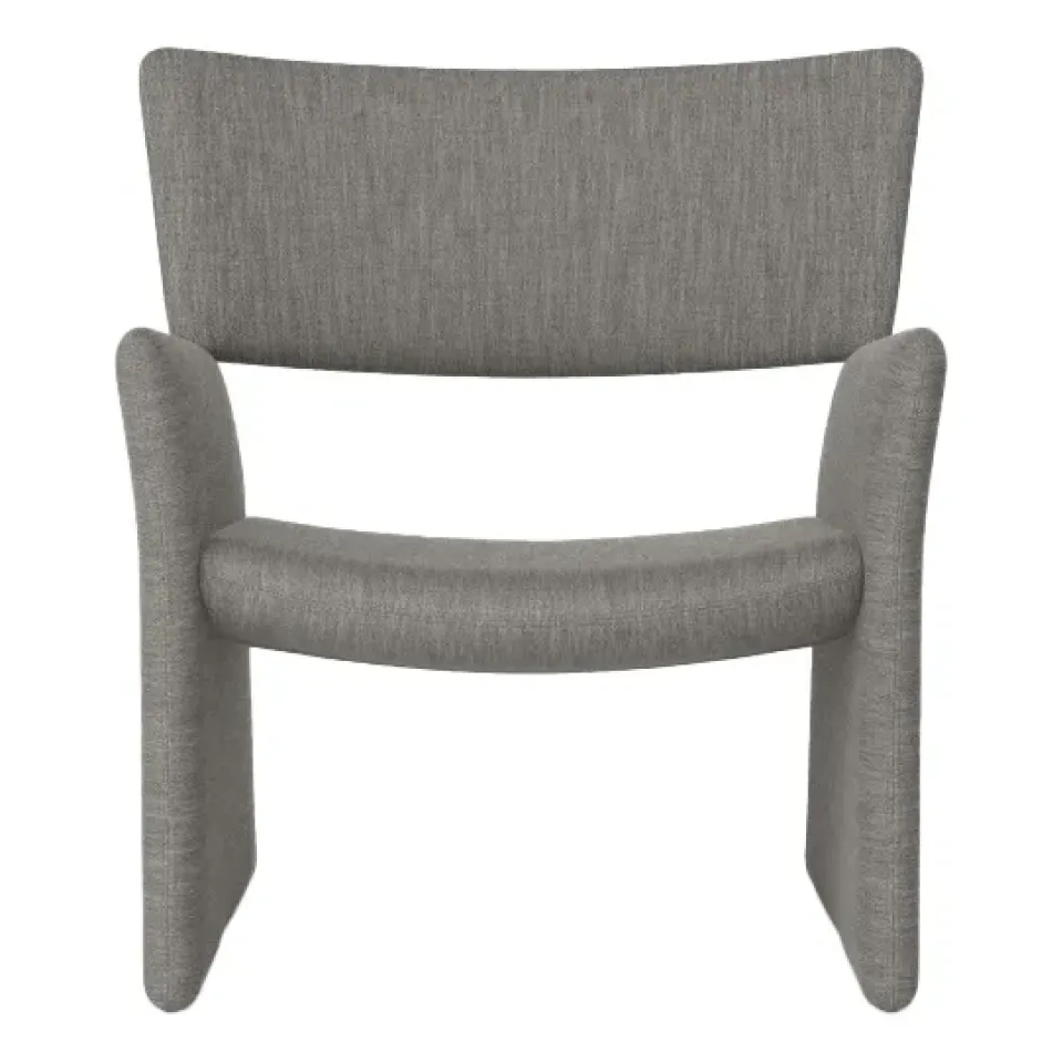 Massproductions Armchairs & Footstools*Crown Easy Chair, Nori 7757/33 Grey