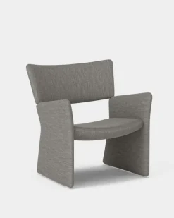 Massproductions Armchairs & Footstools*Crown Easy Chair, Nori 7757/33 Grey