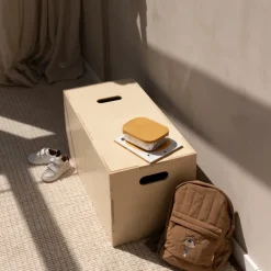 Nofred Children's Chairs|Children's Chairs*Cube Long storage box, Birch Beige