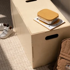 Nofred Children's Chairs|Children's Chairs*Cube Long storage box, Birch Beige