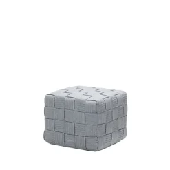 Cane-line Seating*Cube stool, Light Grey