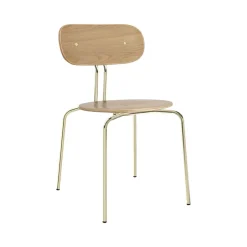 Umage Chairs*Curious chair, Oak-brass legs Brown