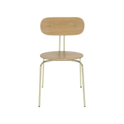 Umage Chairs*Curious chair, Oak-brass legs Brown