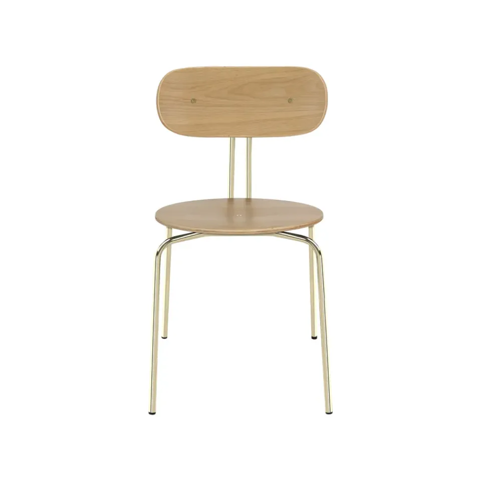 Umage Chairs*Curious chair, Oak-brass legs Brown