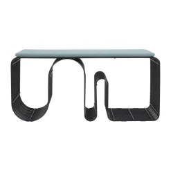 AYTM Seat Cushions & Pads*Curva seat cushion for bench 32x95.5 cm, Dusty Blue