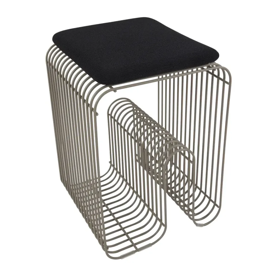 AYTM Seat Cushions & Pads*Curva seat cushion for Curva stool 27x32.5 cm, Anthracite Grey