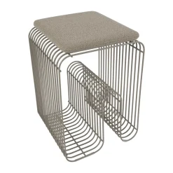AYTM Seat Cushions & Pads*Curva seat cushion for Curva stool 27x32.5 cm, Taupe Grey