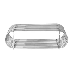 AYTM Shelves & Shelving Systems*Curva shelf, silver Silver-coloured