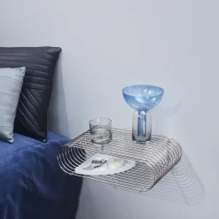 AYTM Shelves & Shelving Systems*Curva shelf, silver Silver-coloured