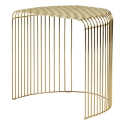 AYTM Side Tables*Curva table 45 cm, Gold Gold-coloured