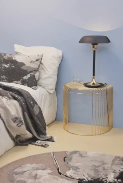 AYTM Side Tables*Curva table 45 cm, Gold Gold-coloured