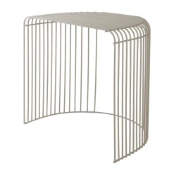 AYTM Side Tables*Curva table 45 cm, Taupe Beige