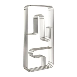 AYTM Shelves & Shelving Systems*Curva wall shelf rectangular, Silver Black