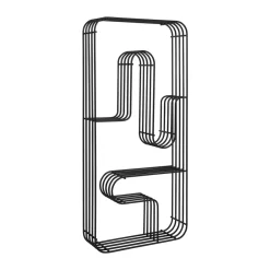AYTM Shelves & Shelving Systems*Curva wall shelf rectangular, Black