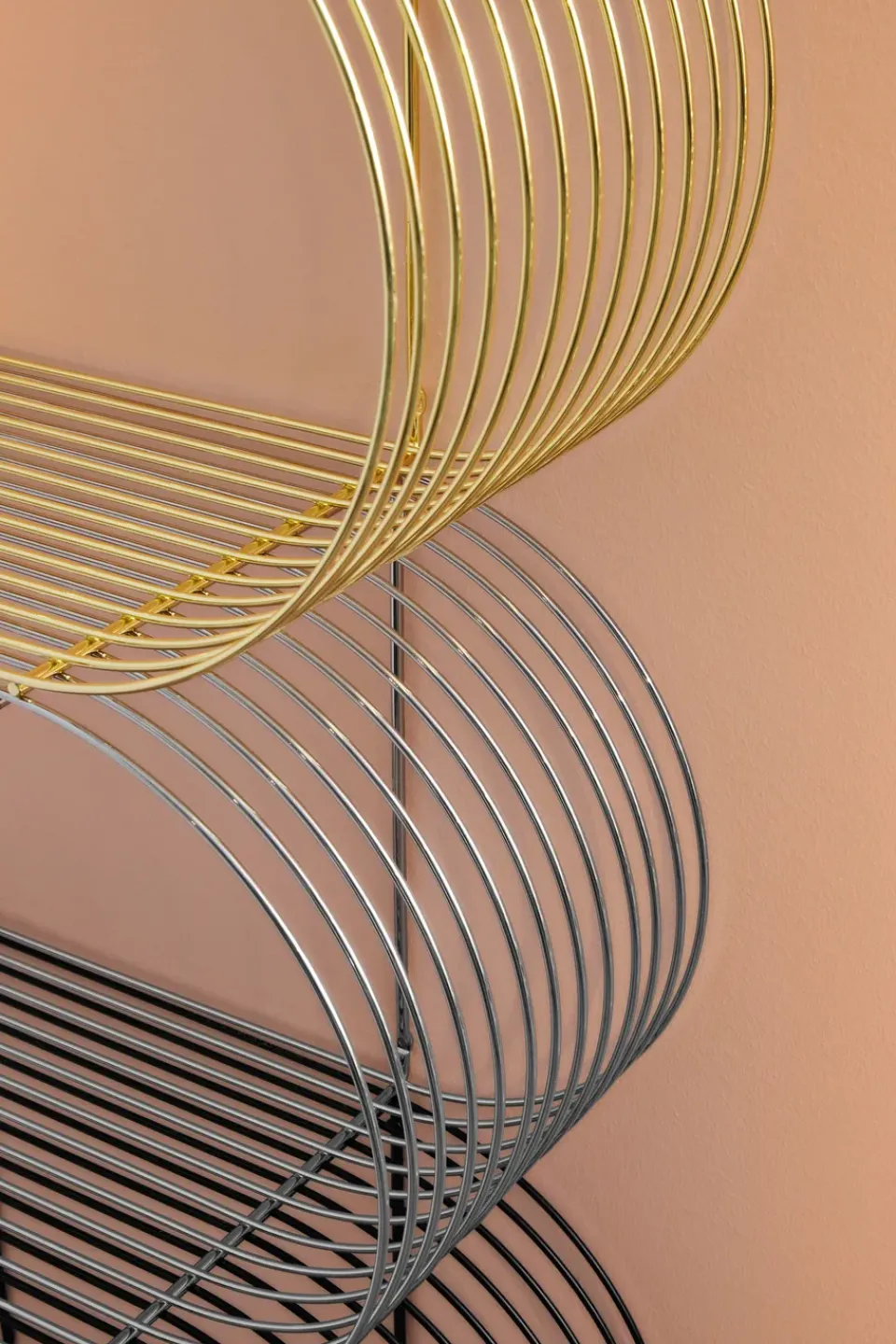 AYTM Shelves & Shelving Systems*Curva wallshelf, Silver Silver-coloured
