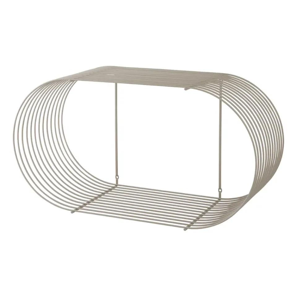 AYTM Shelves & Shelving Systems*Curva wallshelf, Taupe Beige