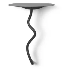 Ferm Living Side Tables*Curvature wall table, Brass Black