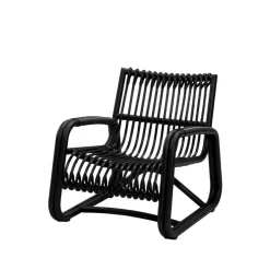 Cane-line Seating|Outdoor Lounge Furniture*Curve armchair, Lava Grey