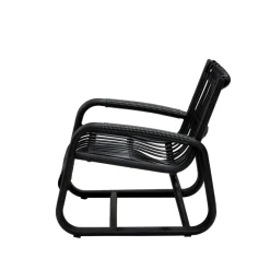 Cane-line Seating|Outdoor Lounge Furniture*Curve armchair, Lava Grey