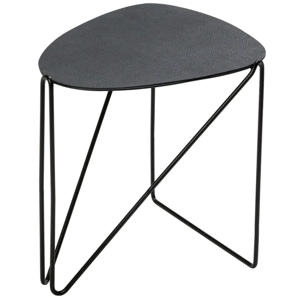 LIND DNA Side Tables*Curve Chameleon Hippo side table, -anthracite Black