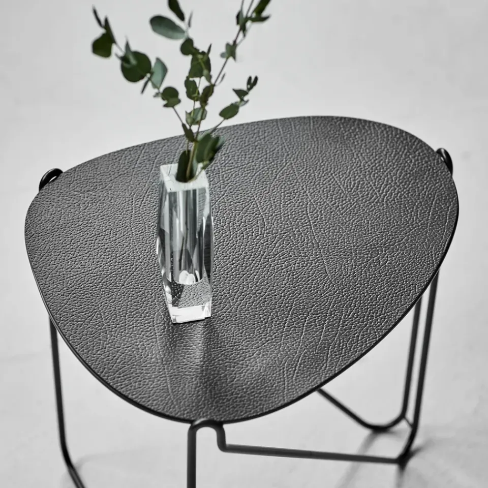 LIND DNA Side Tables*Curve Chameleon Hippo side table, -anthracite Black